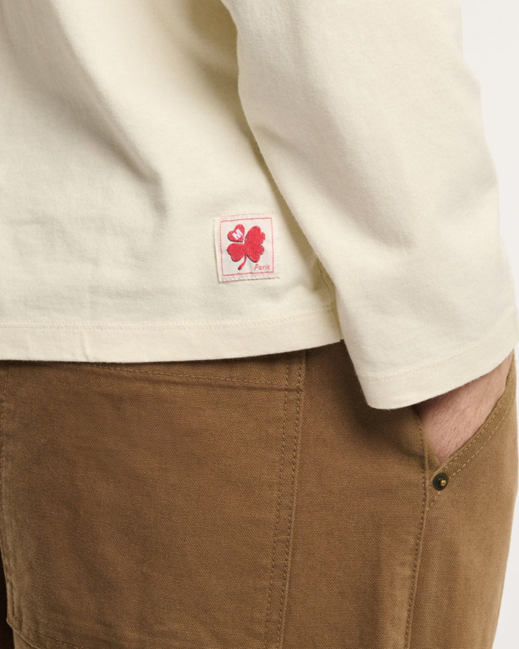 Merci - Aurelien LS T-shirt - Off White
