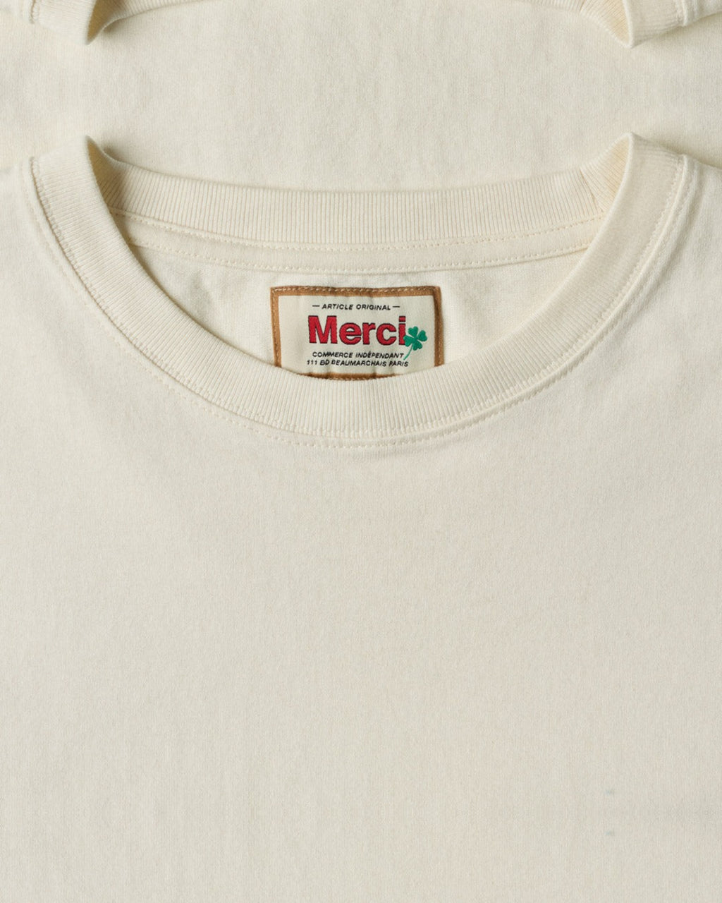 Merci - Aurelien LS T-shirt - Off White