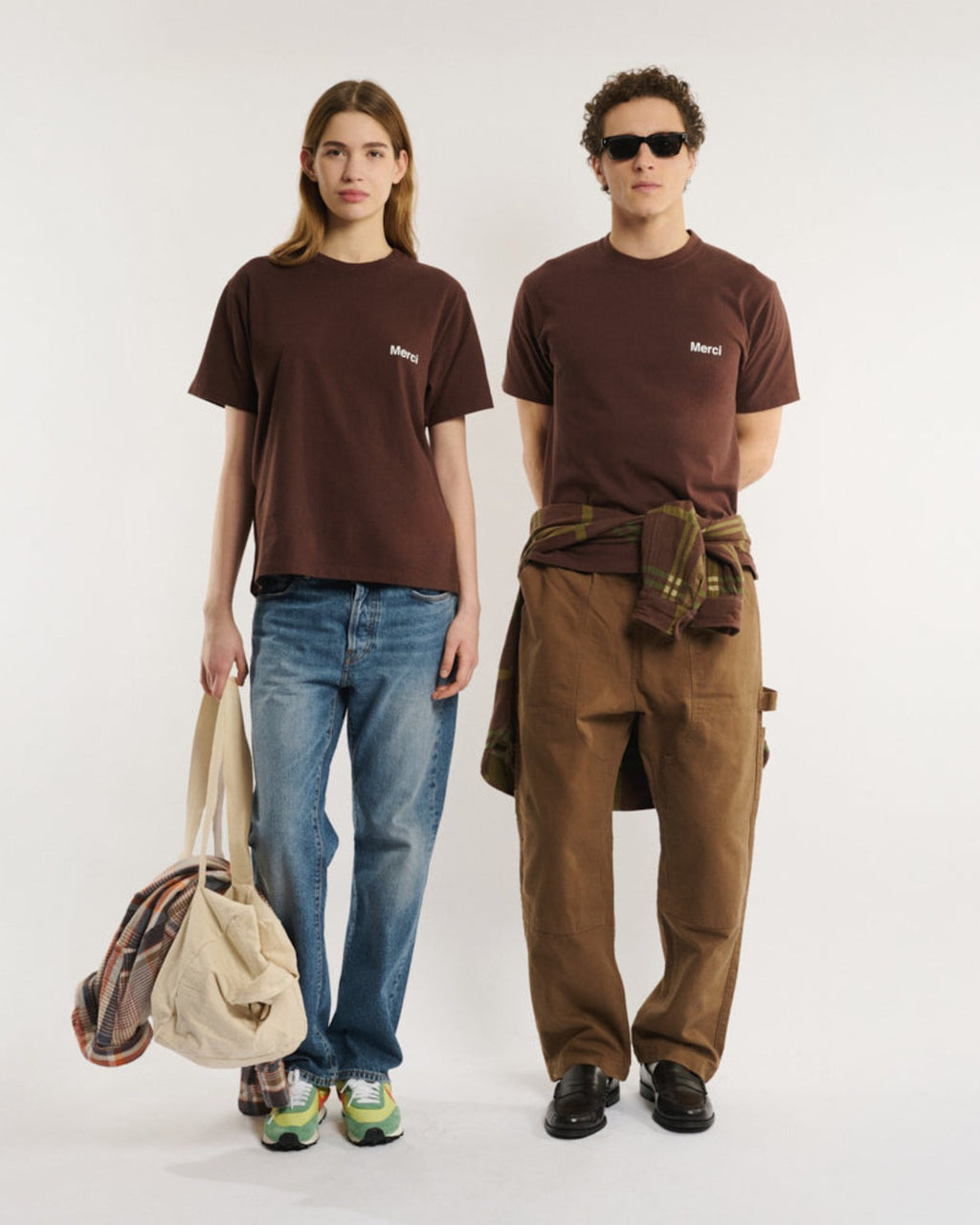 Merci - Aurelien T-shirt - Brown