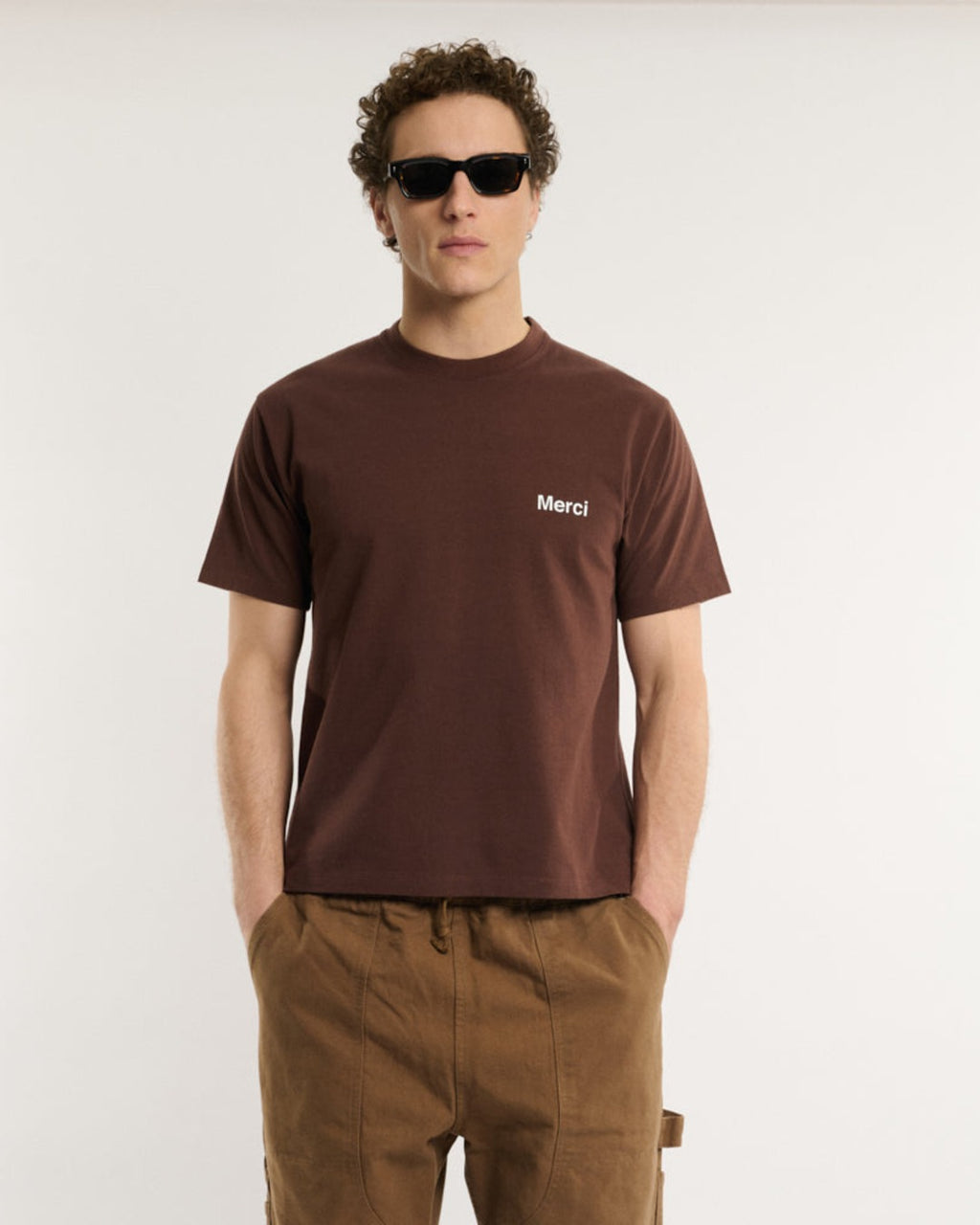 Merci - Aurelien T-shirt - Brown