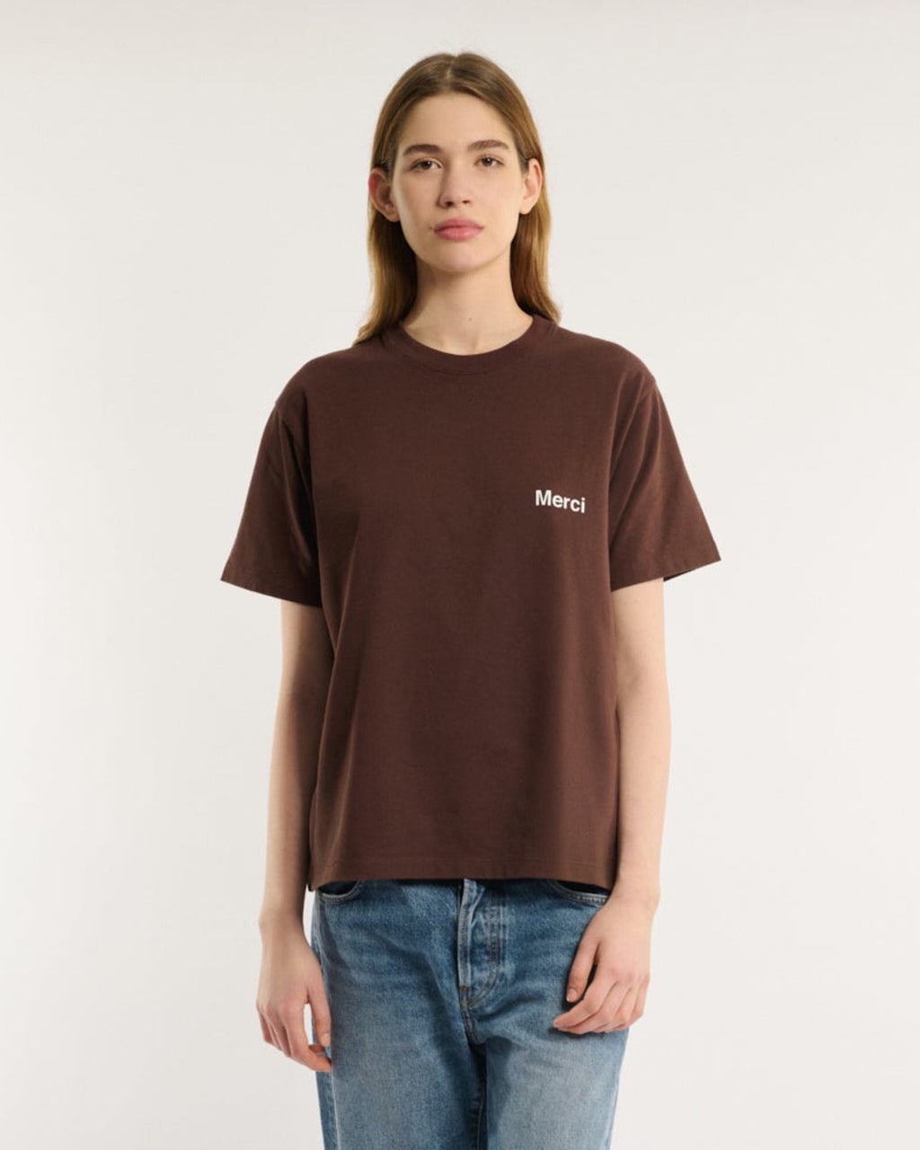 Merci - Aurelien T-shirt - Brown