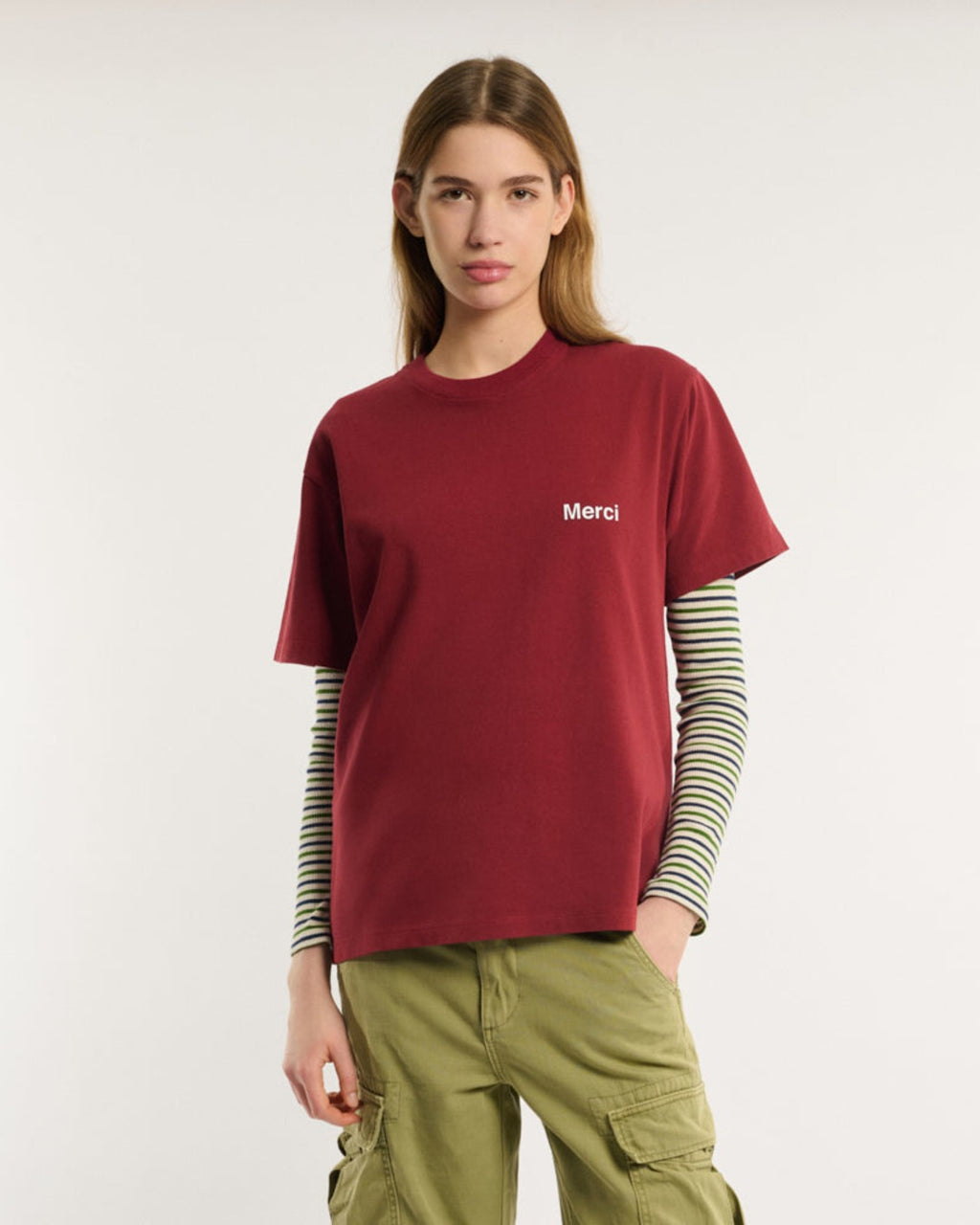 Merci - T-Shirt Aurelien - Wine