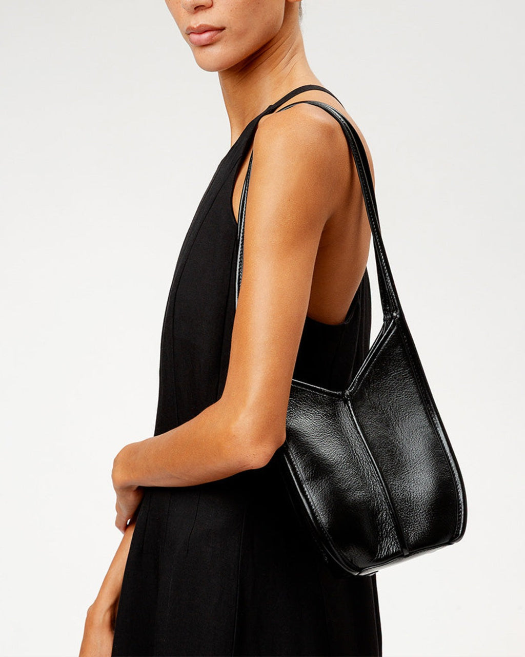 Hereu - Sac Seau Calella En Cuir - Noir