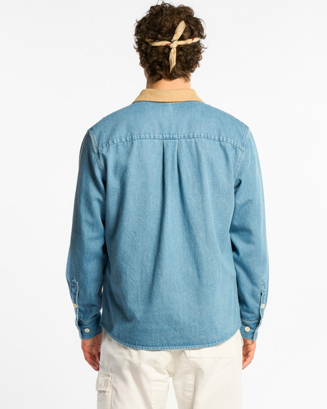 Au Vieux Campeur - Congés Payés - Marcel Shirt - Blue & White
