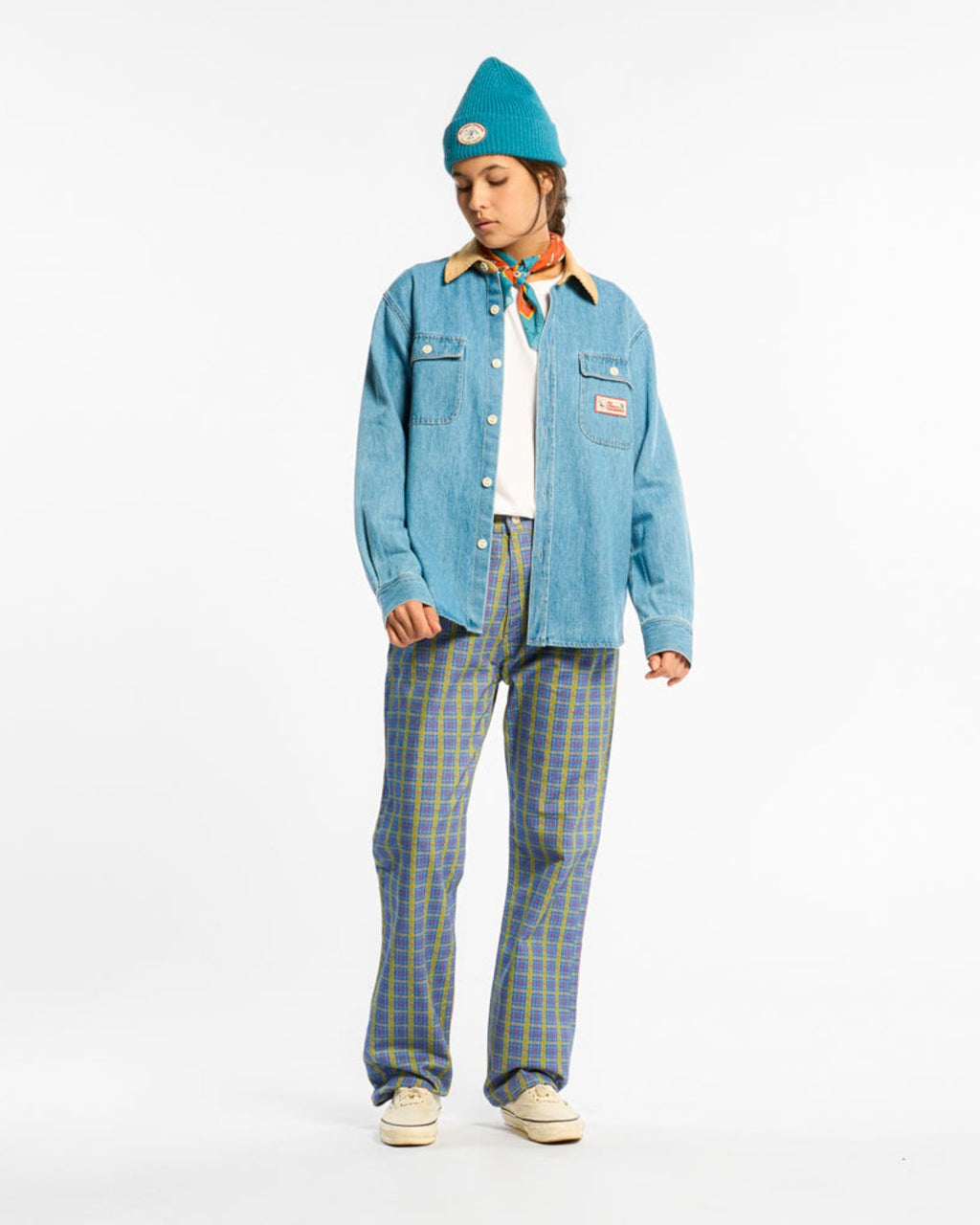 Au Vieux Campeur - Congés Payés - Marcel Shirt - Blue & White