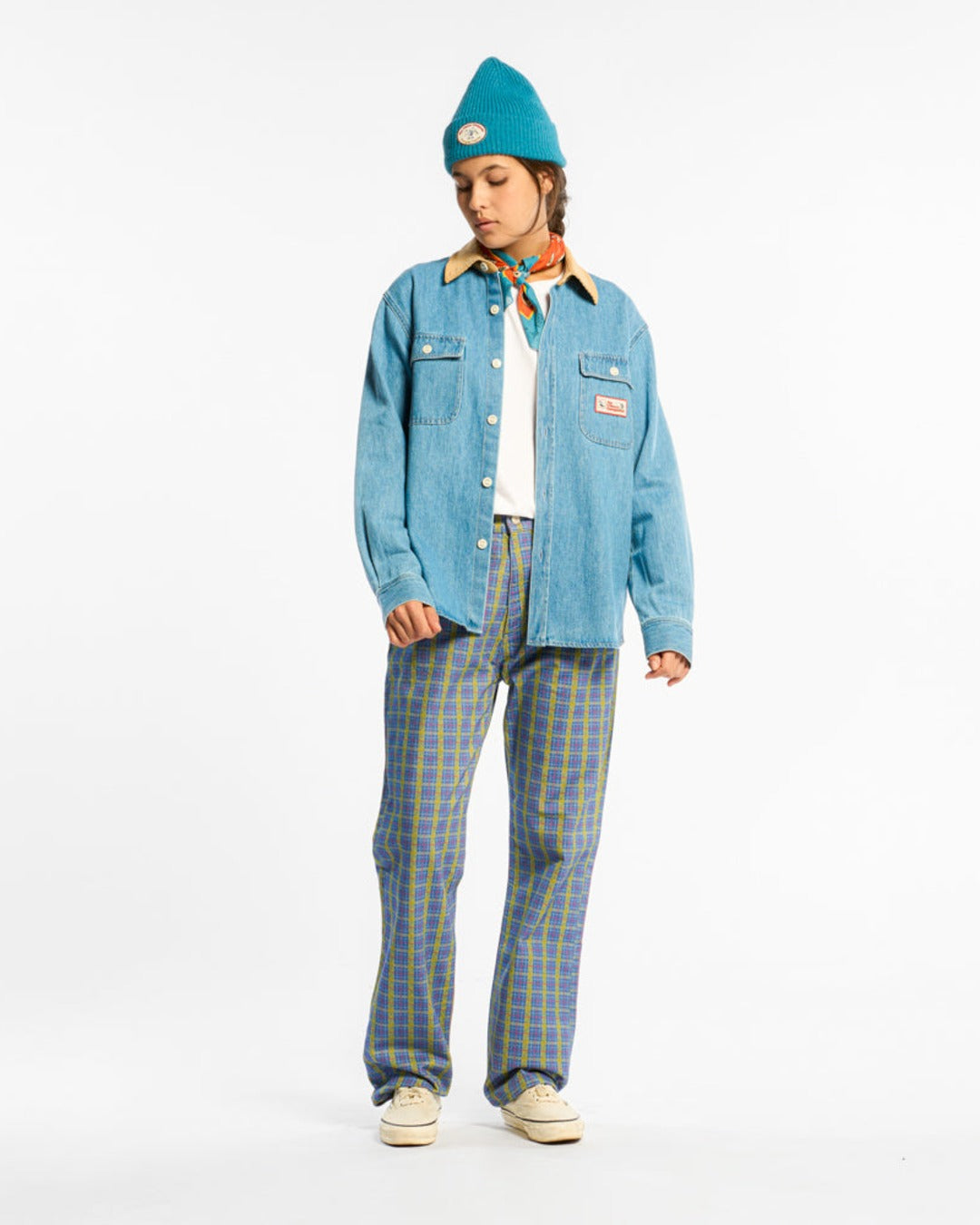 Au Vieux Campeur - Congés Payés - Marcel Shirt - Blue & White