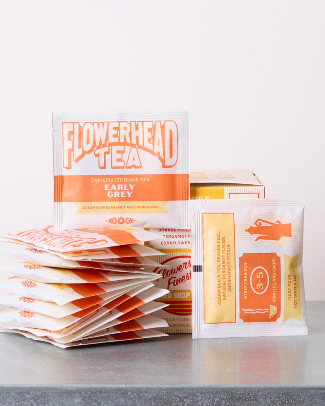 Flowerhead Tea - Tea Bags - Earl Grey