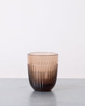 La Rochere - Pressed Glass Tumbler - Ouessant - Mocha