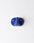 Zangra - Porcelain Hook - Blue