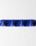 Zangra - 4-Hook Porcelain Rack - Blue