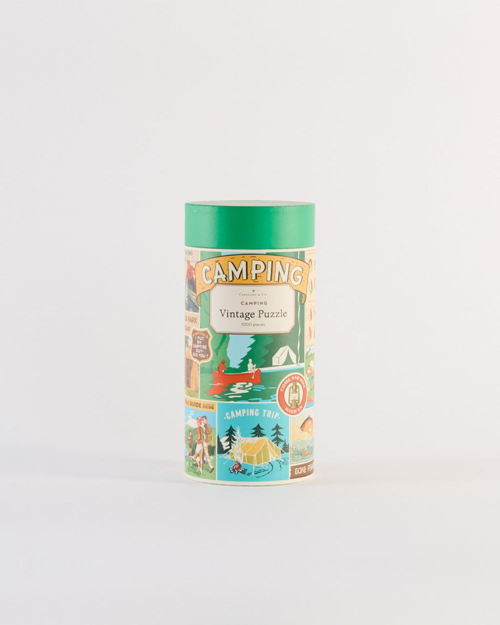 Cavallini Paper & Co. - Puzzle - Camping