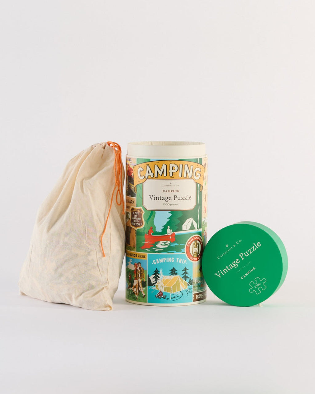 Cavallini Paper & Co. - Puzzle - Camping