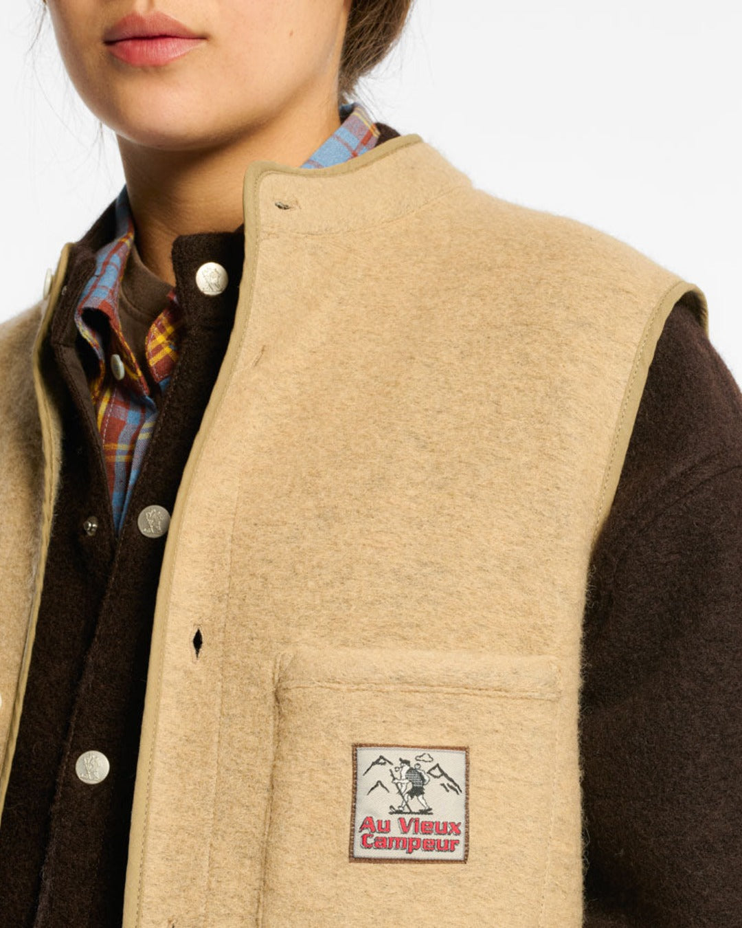Au Vieux Campeur - Congés Payés - Gilet Sans Manches - Beige