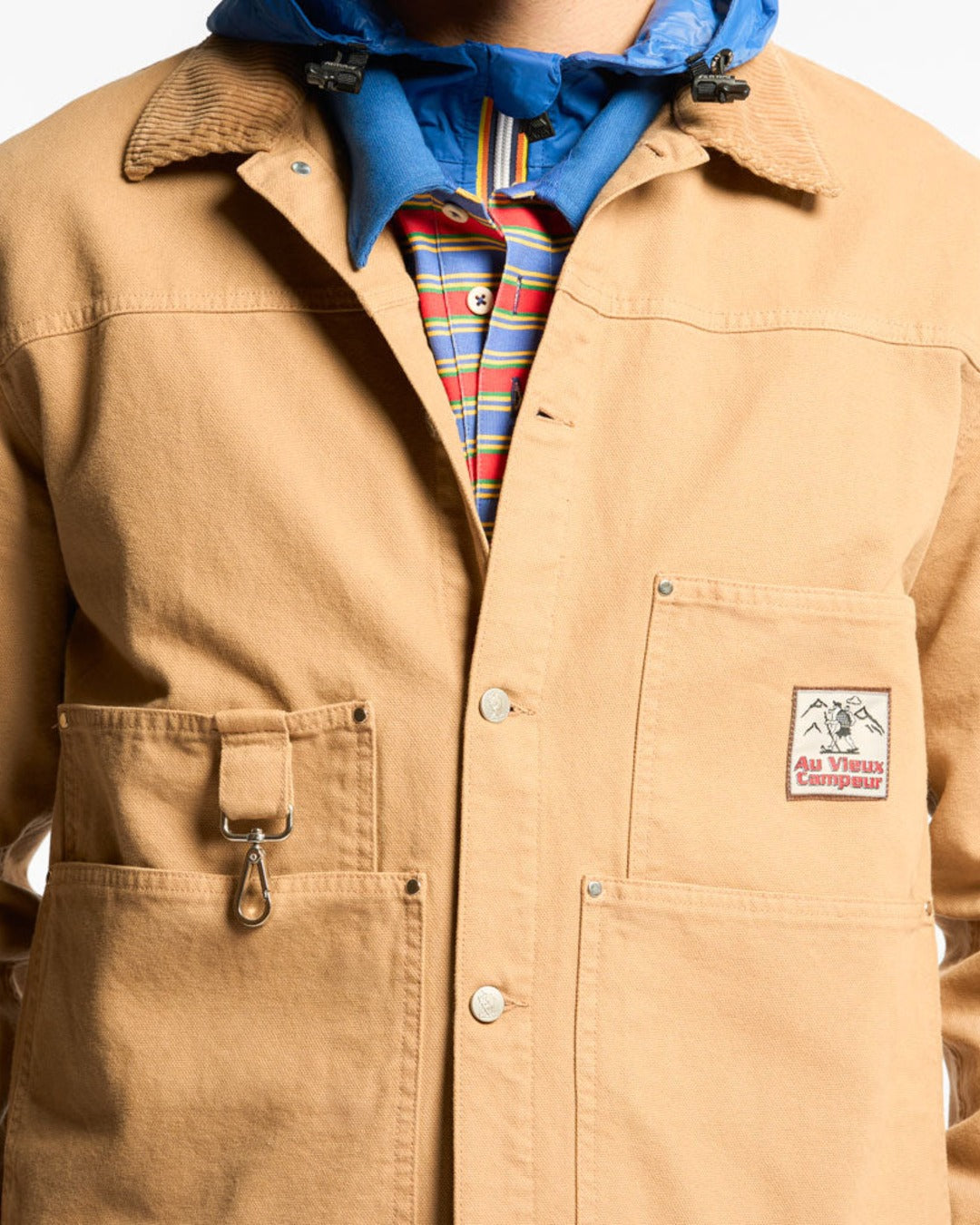Au Vieux Campeur - Congés Payés - Veste Canva Henri - Beige