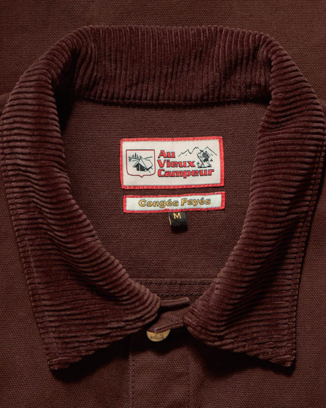 Au Vieux Campeur - Congés Payés - Veste Canva Henri - Chocolat