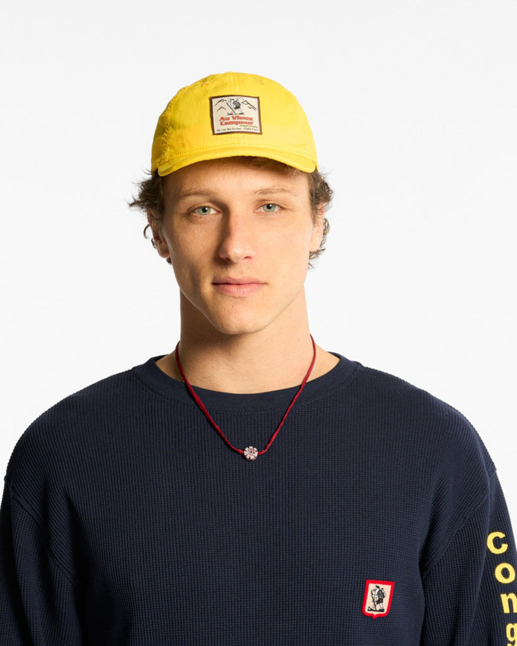 Au Vieux Campeur - Congés Payés - Casquette Raymond - Jaune