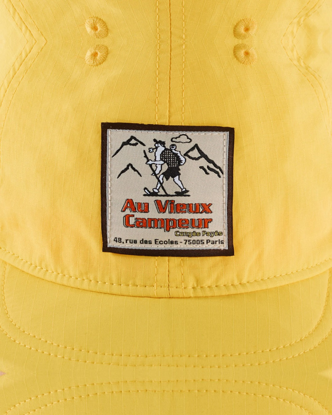 Au Vieux Campeur - Congés Payés - Casquette Raymond - Jaune
