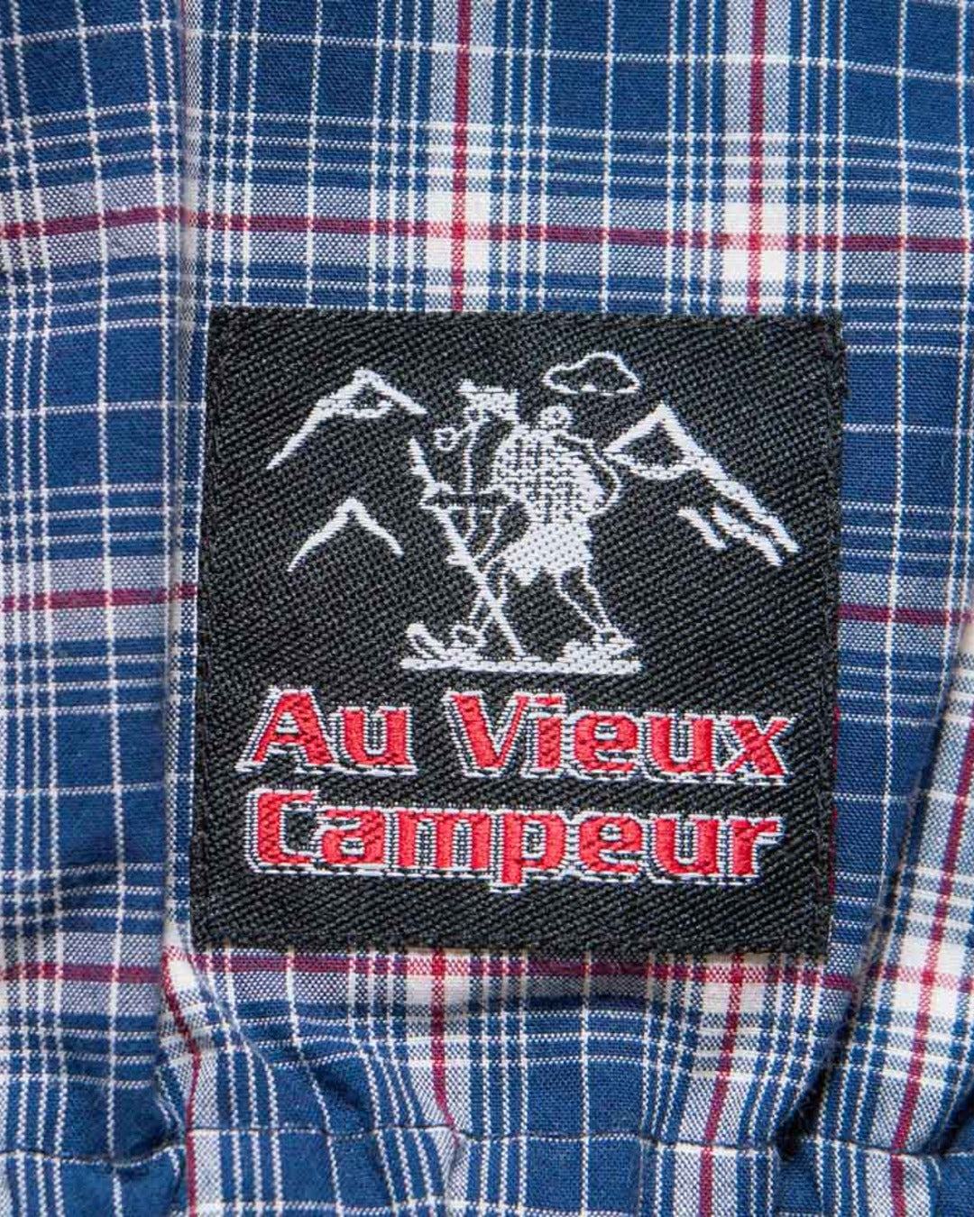 Au Vieux Campeur - Congés Payés - Veste À Carreaux Claude - Bleu & Blanc