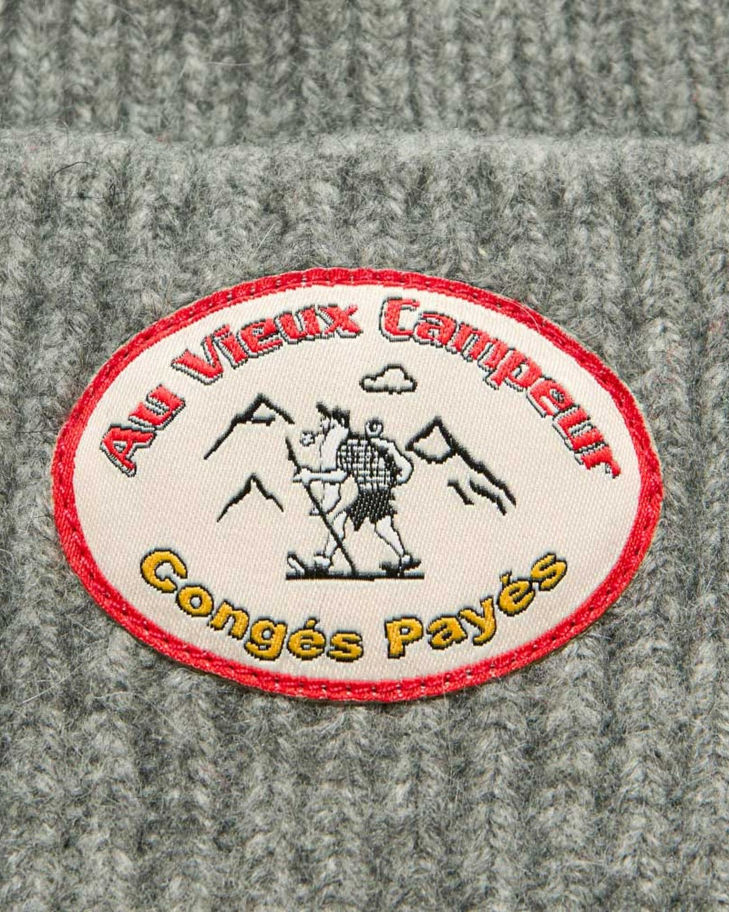 Au Vieux Campeur - Congés Payés - Bonnet Ben - Gris Clair