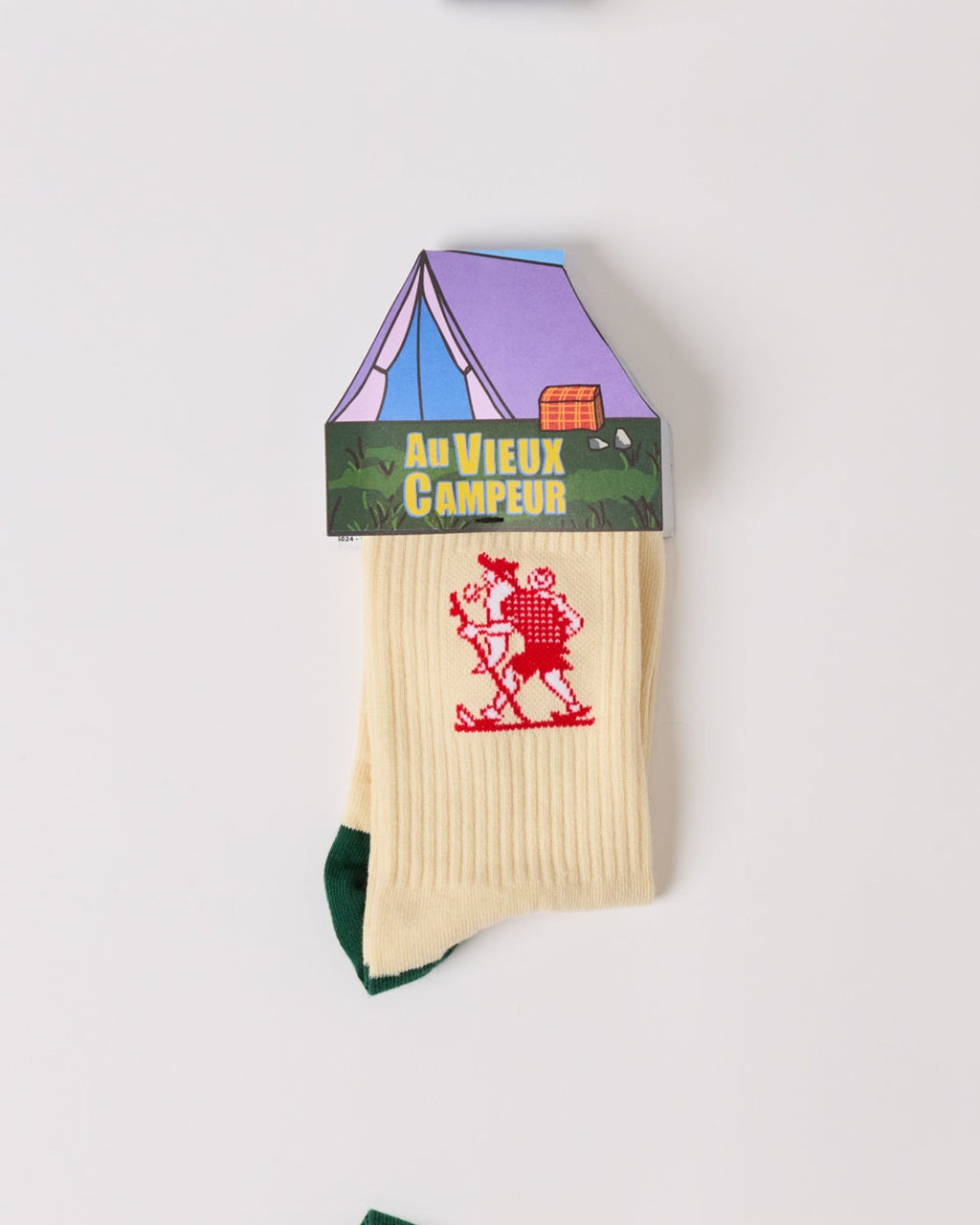 Au Vieux Campeur - Congés Payés - Marcheur Socks - Ecru
