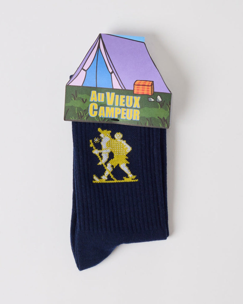 Au Vieux Campeur - Congés Payés - Chaussettes Marcheur - Marine