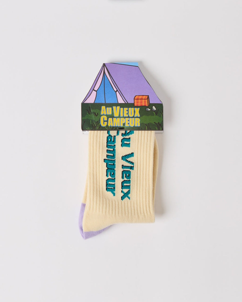 Au Vieux Campeur - Congés Payés - Au Vieux Campeur Socks - Purple