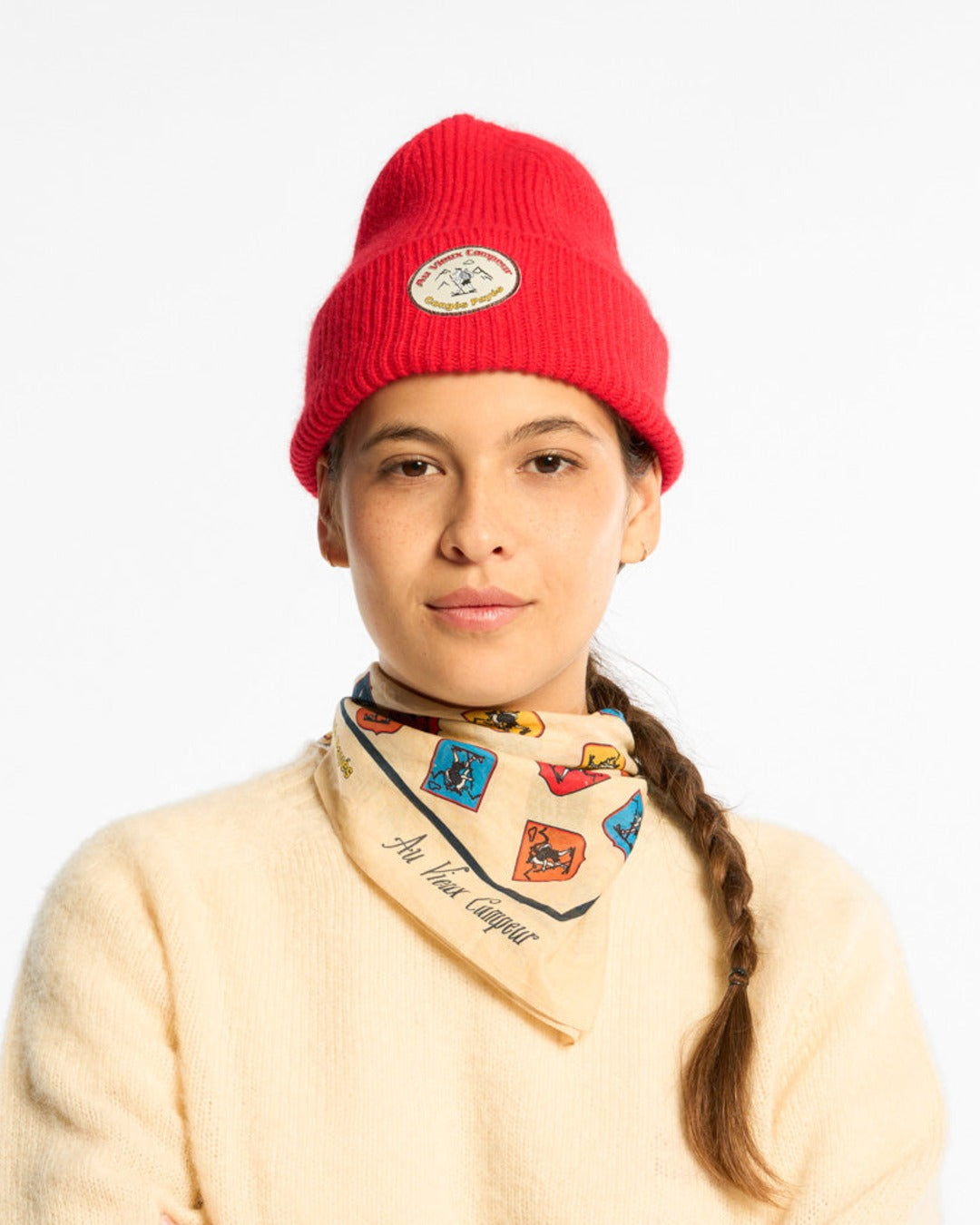 Au Vieux Campeur - Congés Payés - Domi Bandana - White Multi