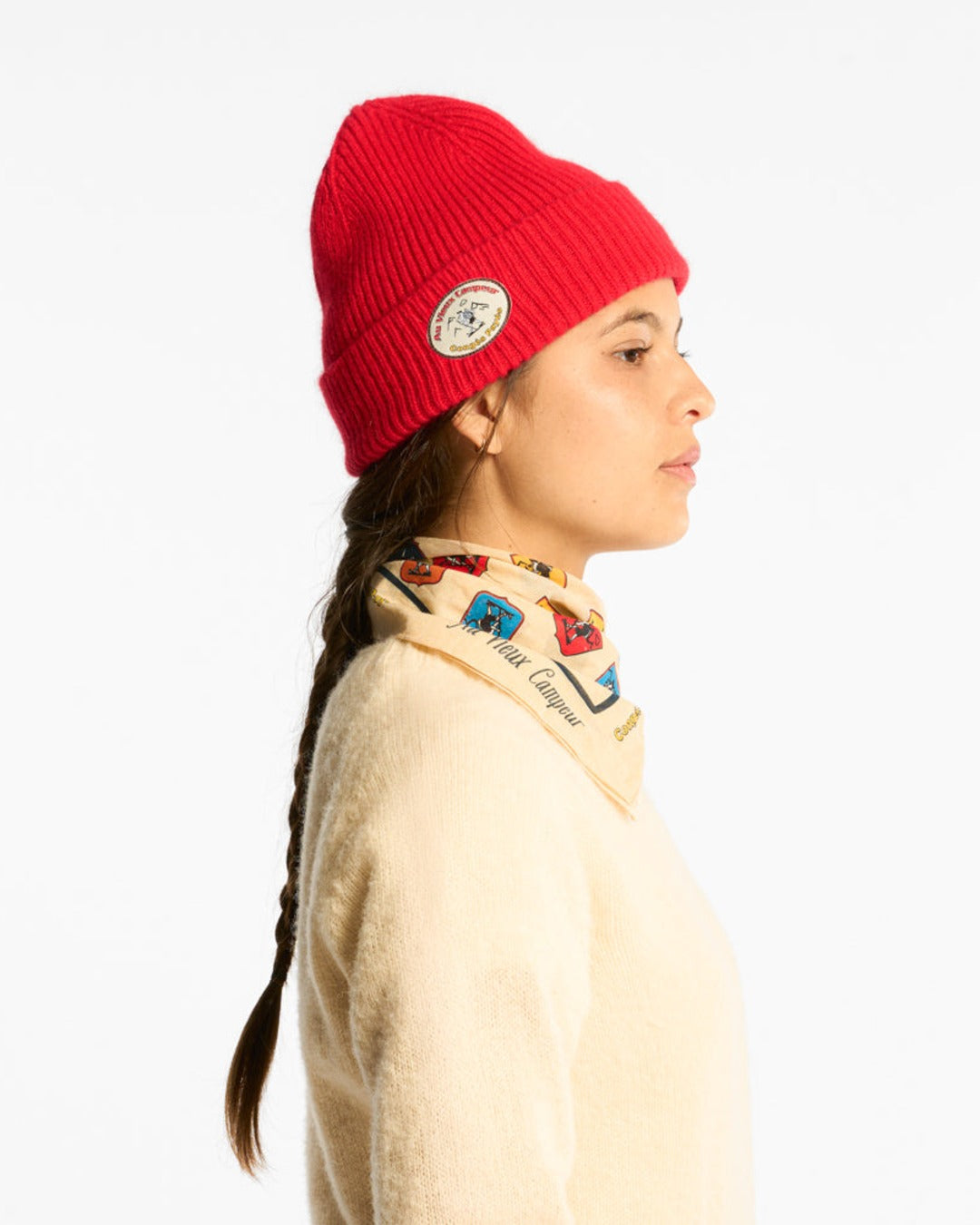 Au Vieux Campeur - Congés Payés - Domi Bandana - White Multi