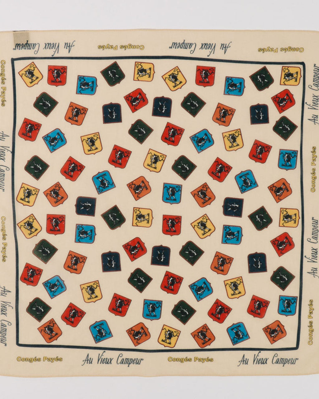 Au Vieux Campeur - Congés Payés - Domi Bandana - White Multi