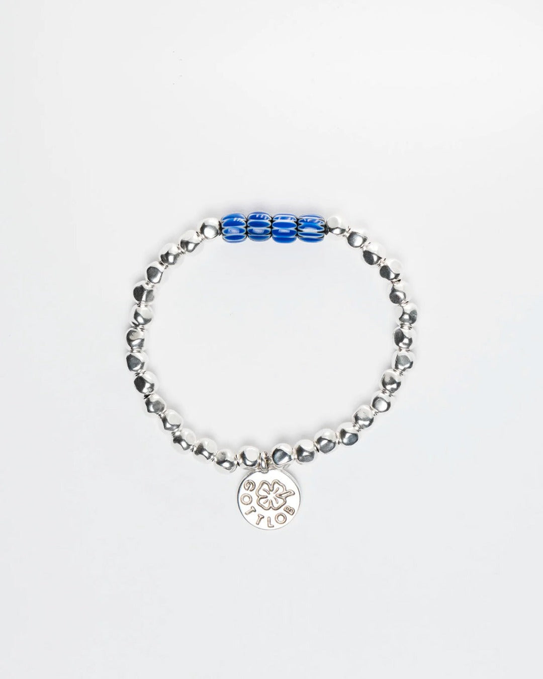 Gottlob - Bracelet Edition N° 2 - Bleu & Blanc