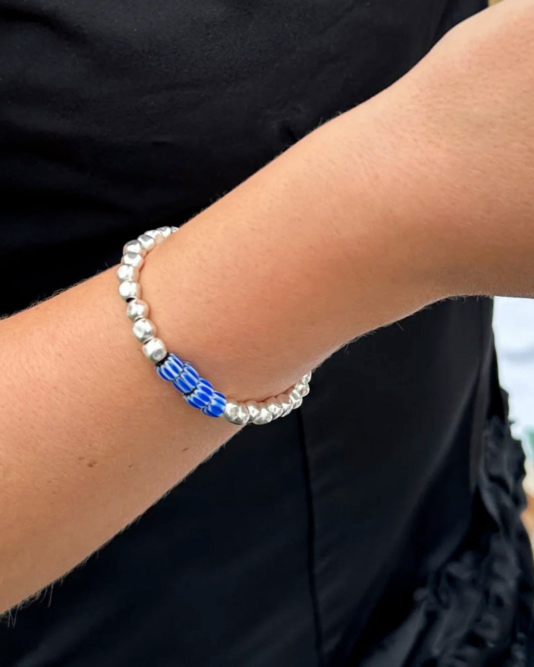 Gottlob - Bracelet Edition N° 2 - Bleu & Blanc