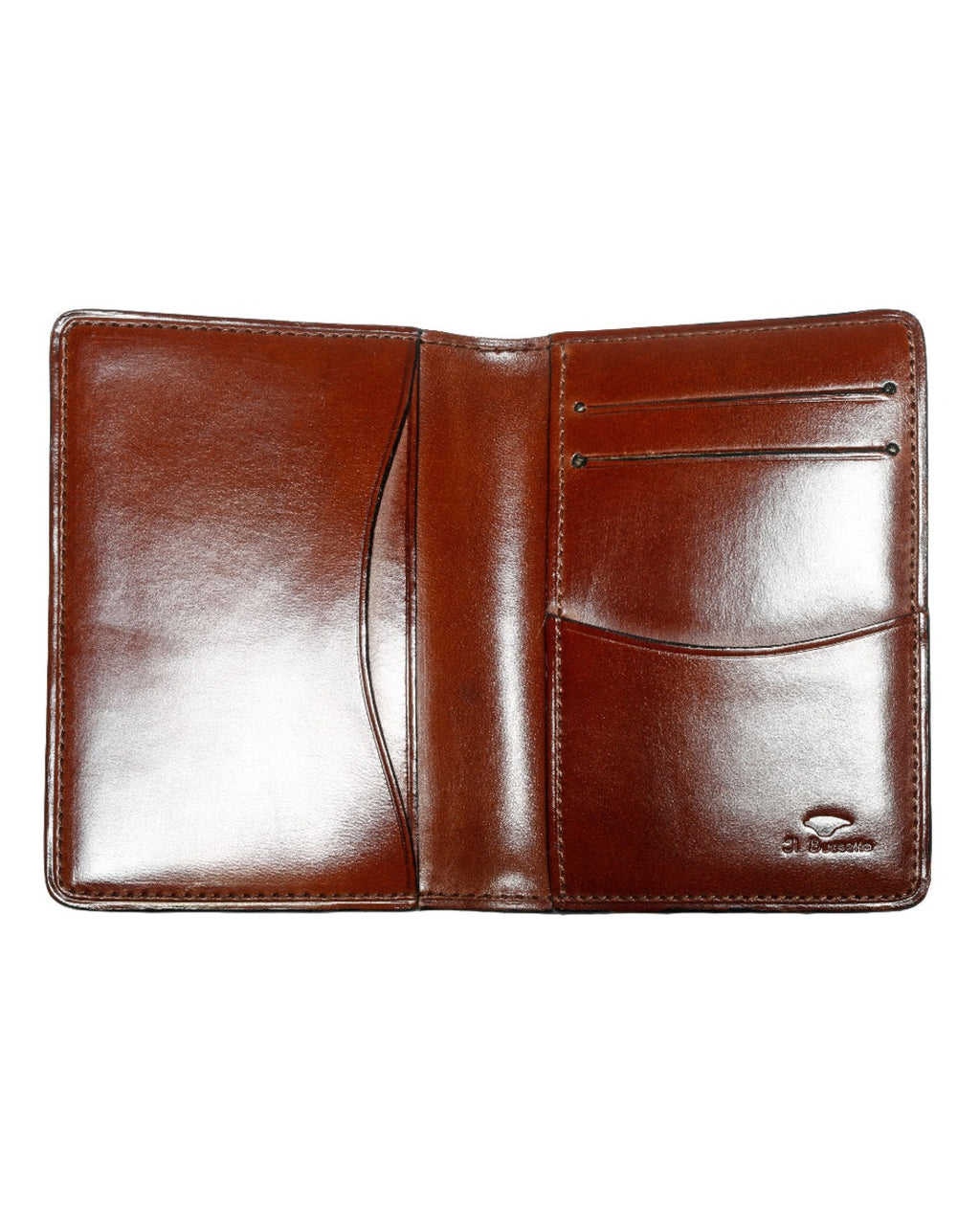 Il Bussetto - Foldable Card Holder - Medium Brown