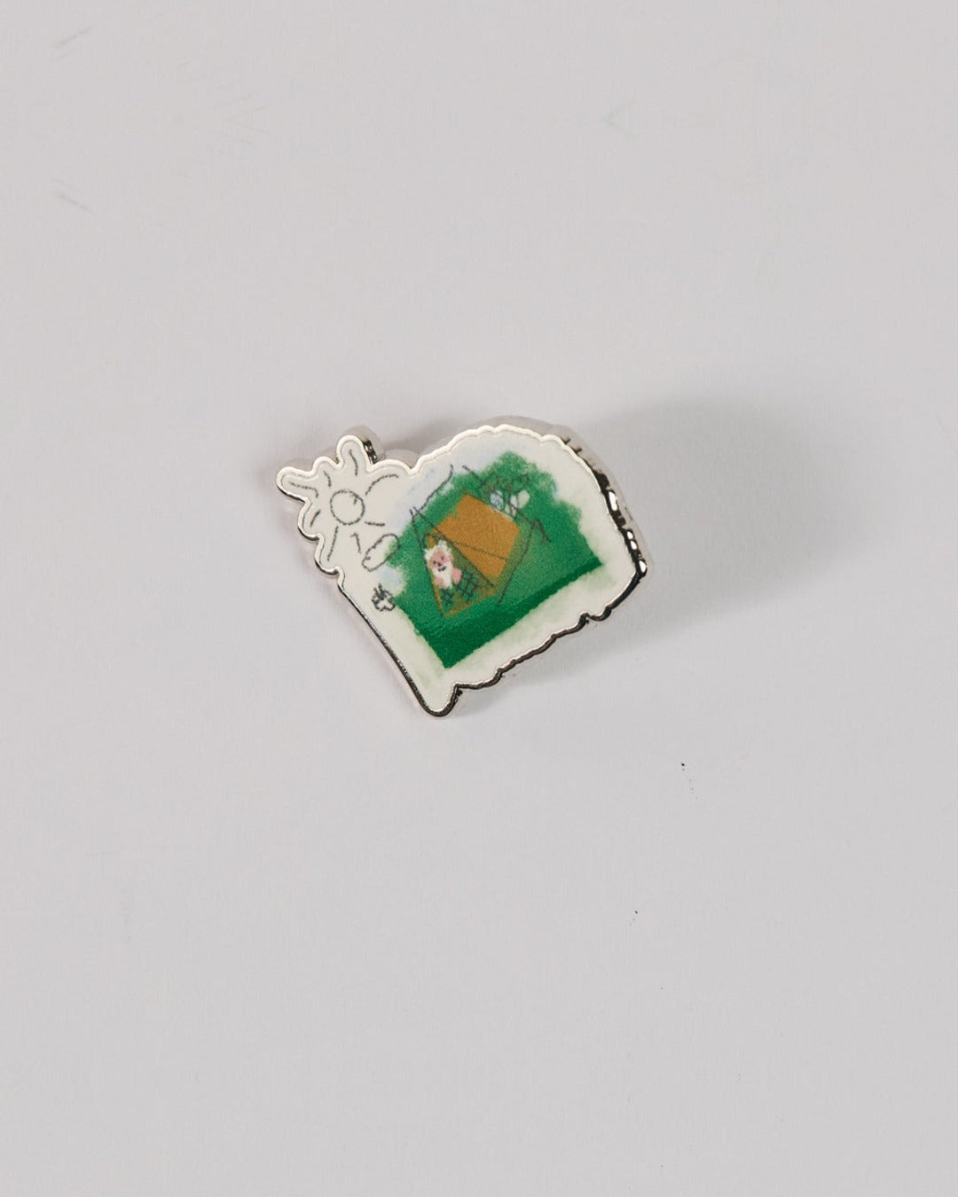 Au Vieux Campeur - Congés Payés - Pin's Tente