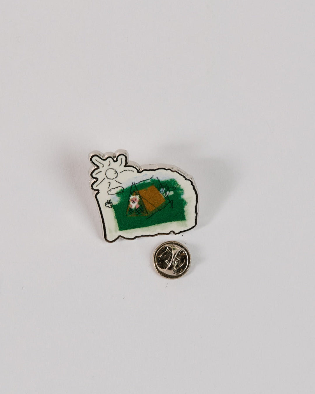 Au Vieux Campeur - Congés Payés - Pin's Tente