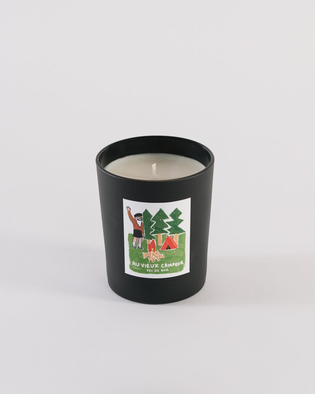 Au Vieux Campeur - Congés Payés - Bougie Feu De Bois