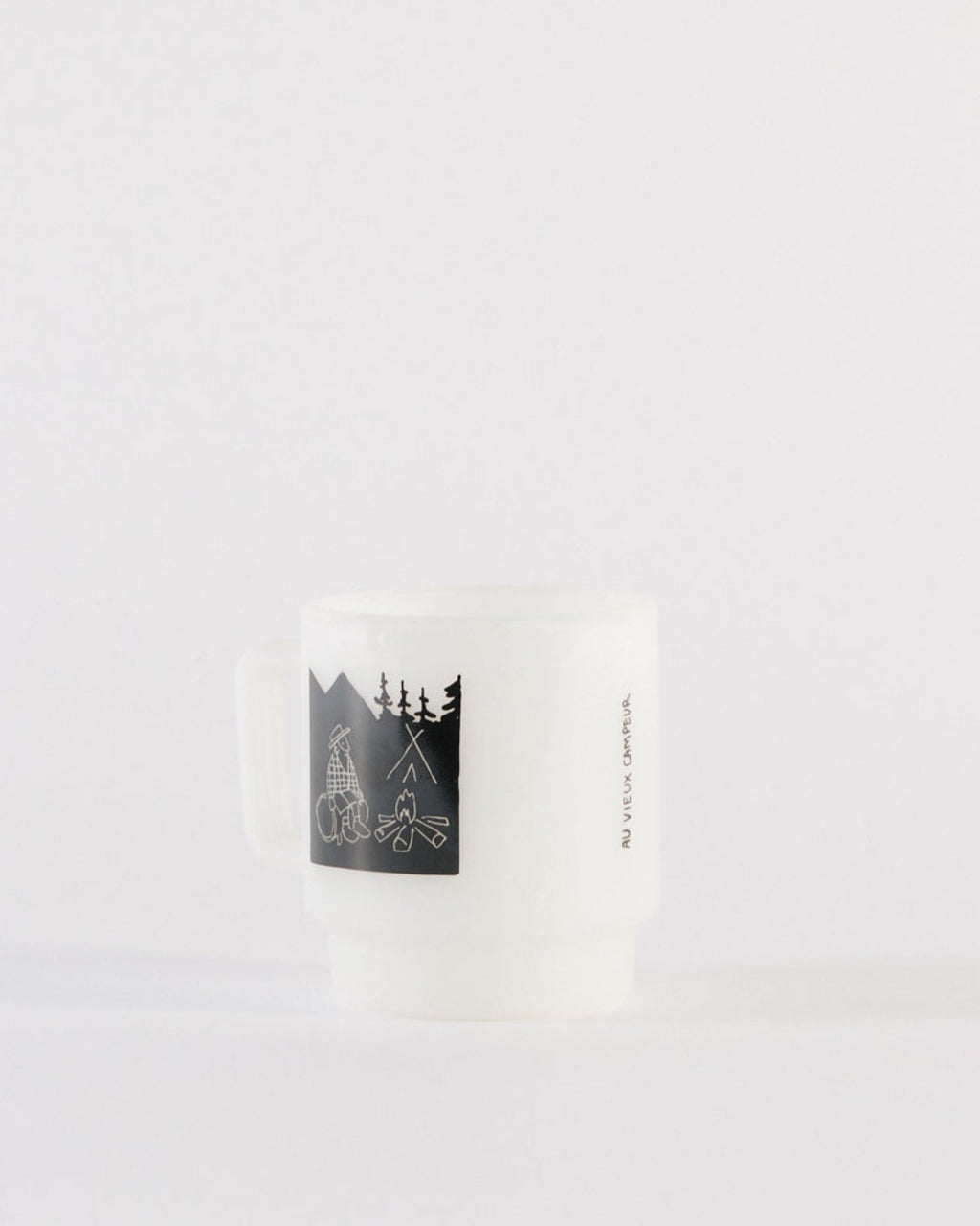 Au Vieux Campeur - Congés Payés - Mug Feu De Camp