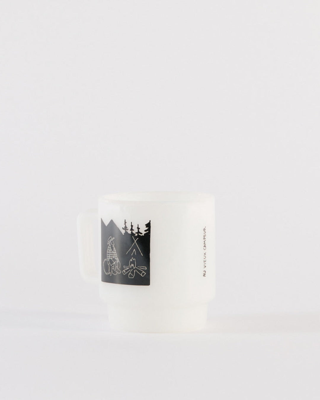 Au Vieux Campeur - Congés Payés - Mug Feu De Camp