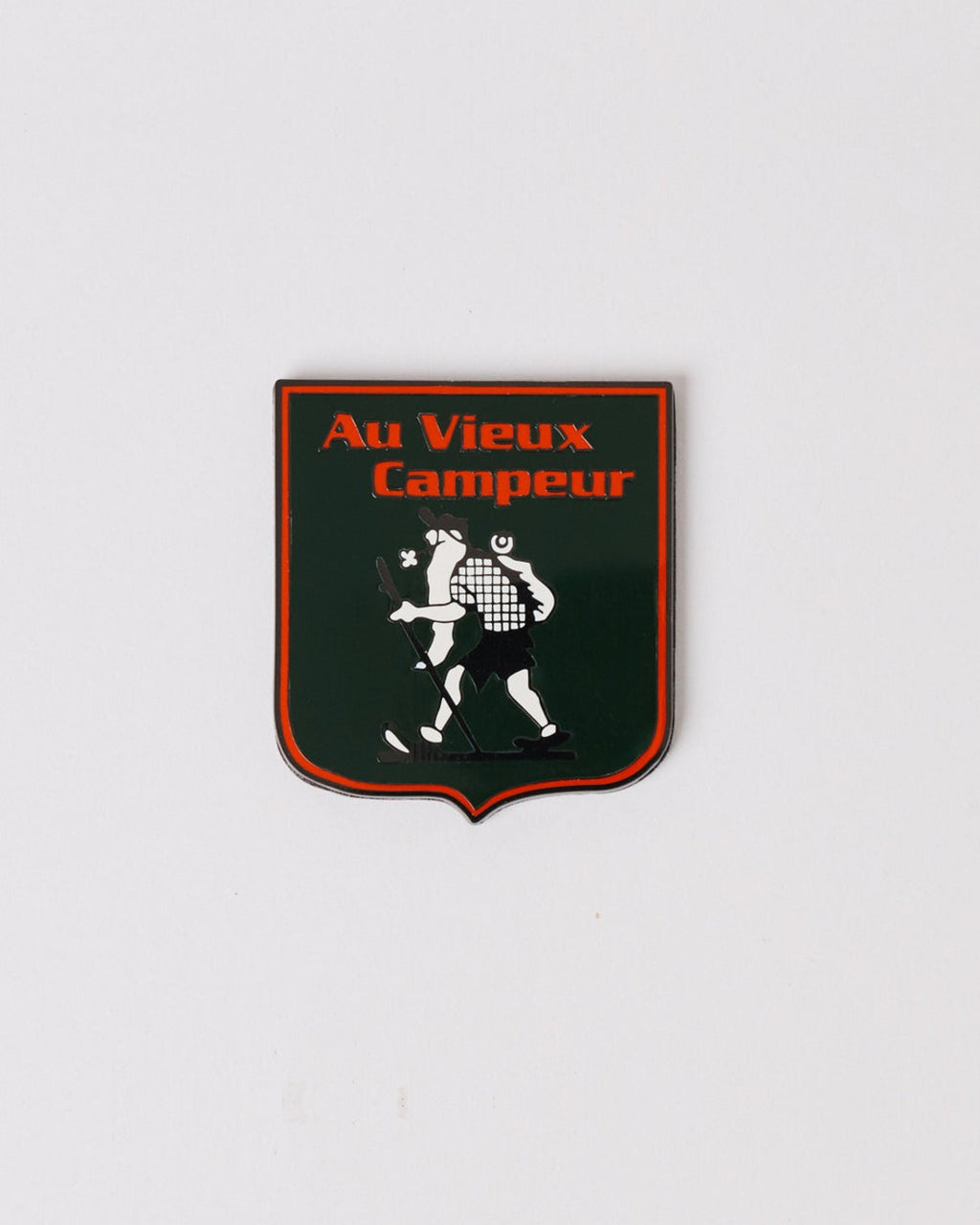 Au Vieux Campeur - Congés Payés - Magnet Blason Vert