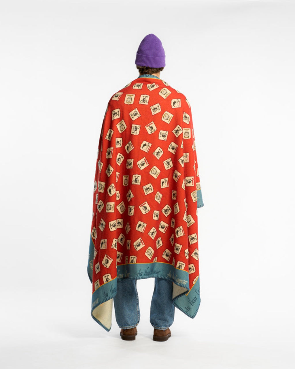 Au Vieux Campeur - Congés Payés - Au Vieux Campeur wool blanket - Crest