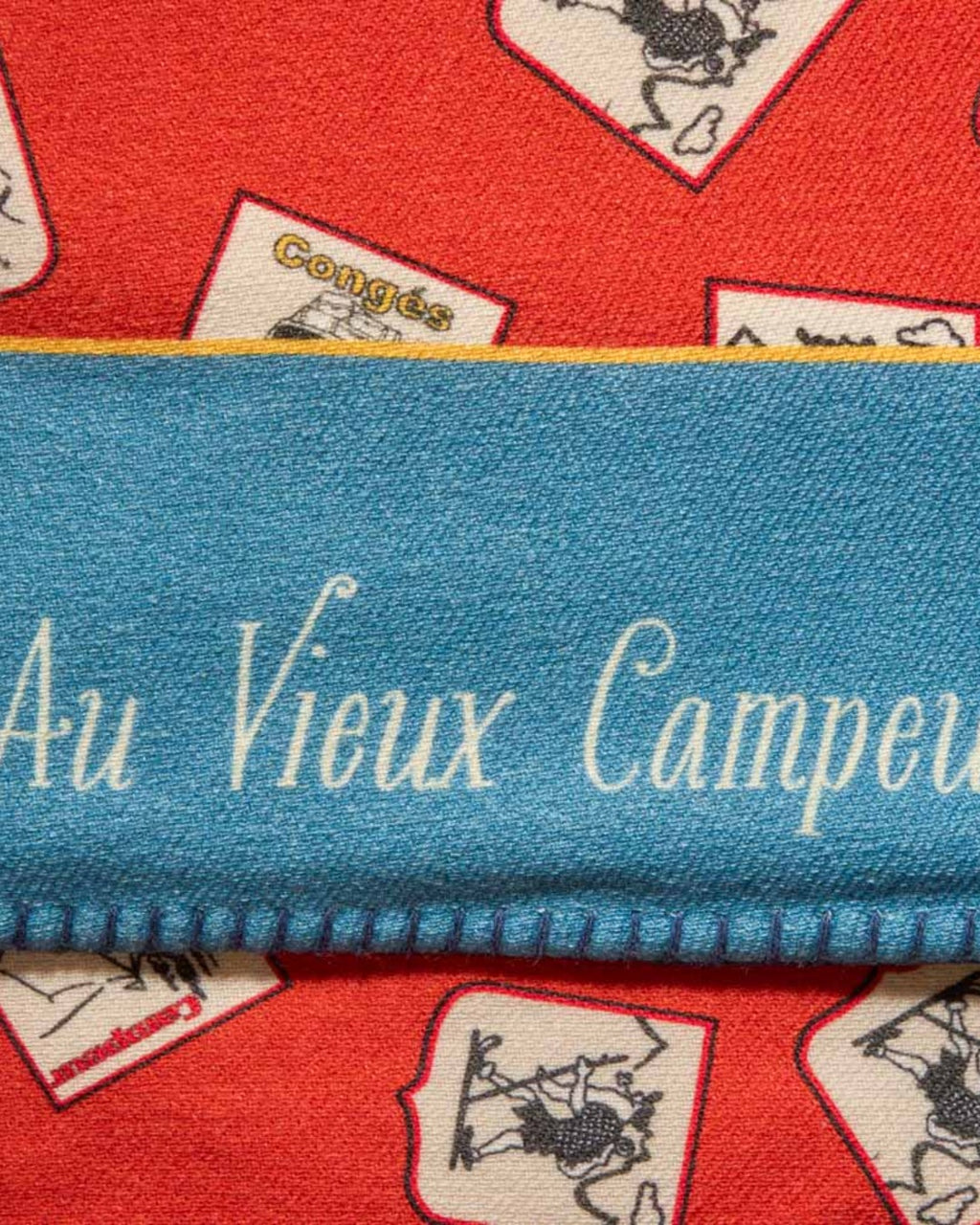 Au Vieux Campeur - Congés Payés - Au Vieux Campeur wool blanket - Crest