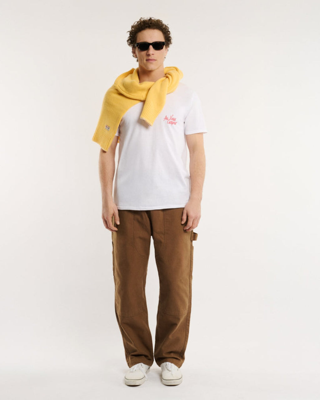 Au Vieux Campeur - Congés Payés - Mountain T-shirt - White
