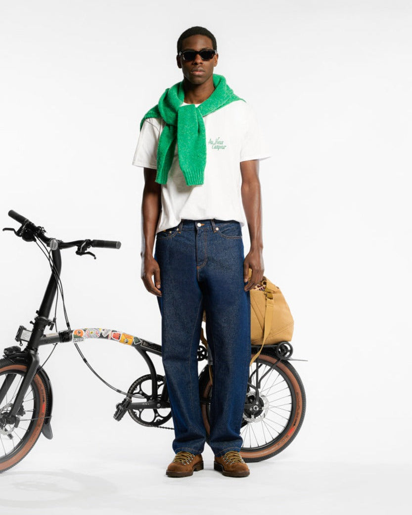 Au Vieux Campeur - Congés Payés - T-Shirt Manches Courtes Sommets - Blanc