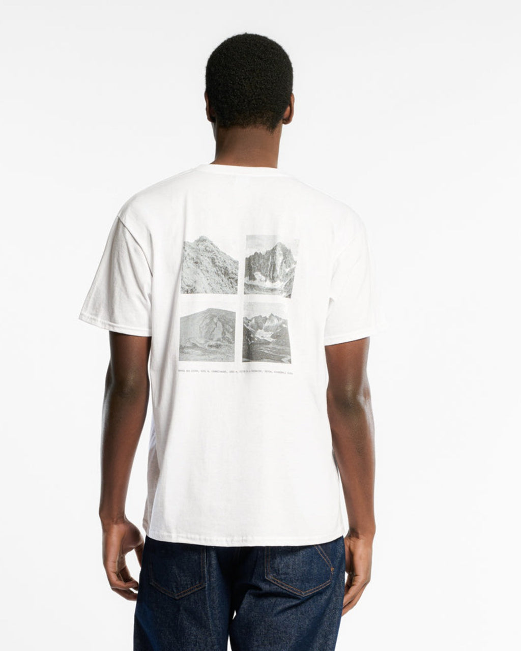 Au Vieux Campeur - Congés Payés - T-Shirt Manches Courtes Sommets - Blanc