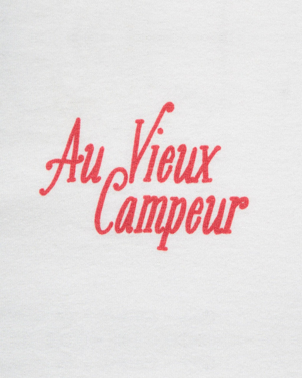 Au Vieux Campeur - Congés Payés - Short Sleeve T-shirt Folding Camping Chair - White