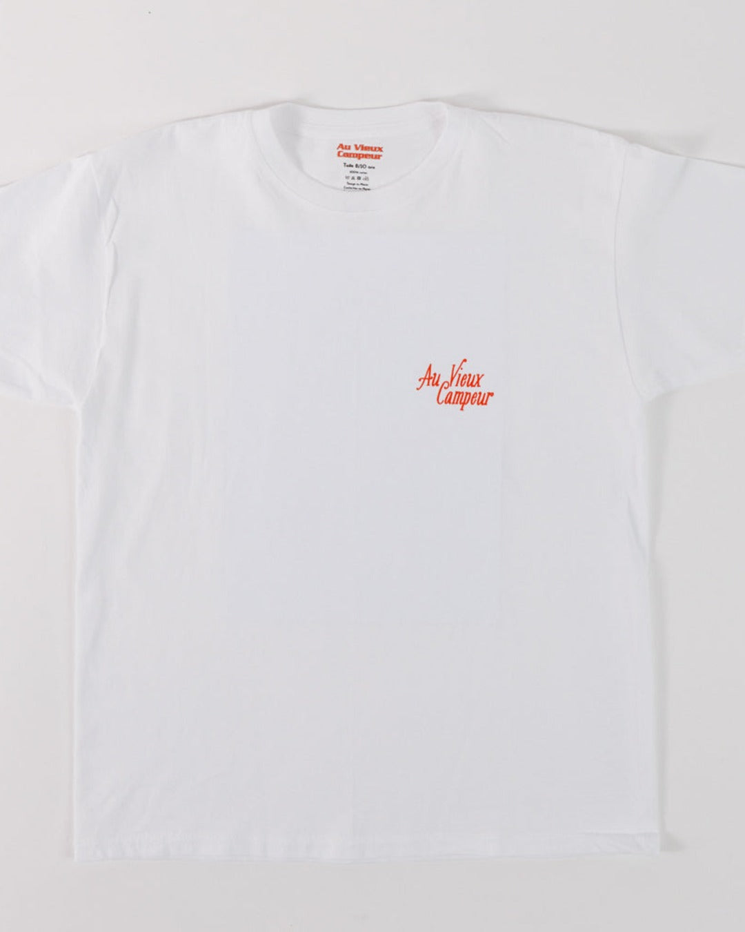 Au Vieux Campeur - Paid Leave - Kids Mountain T-Shirt - White