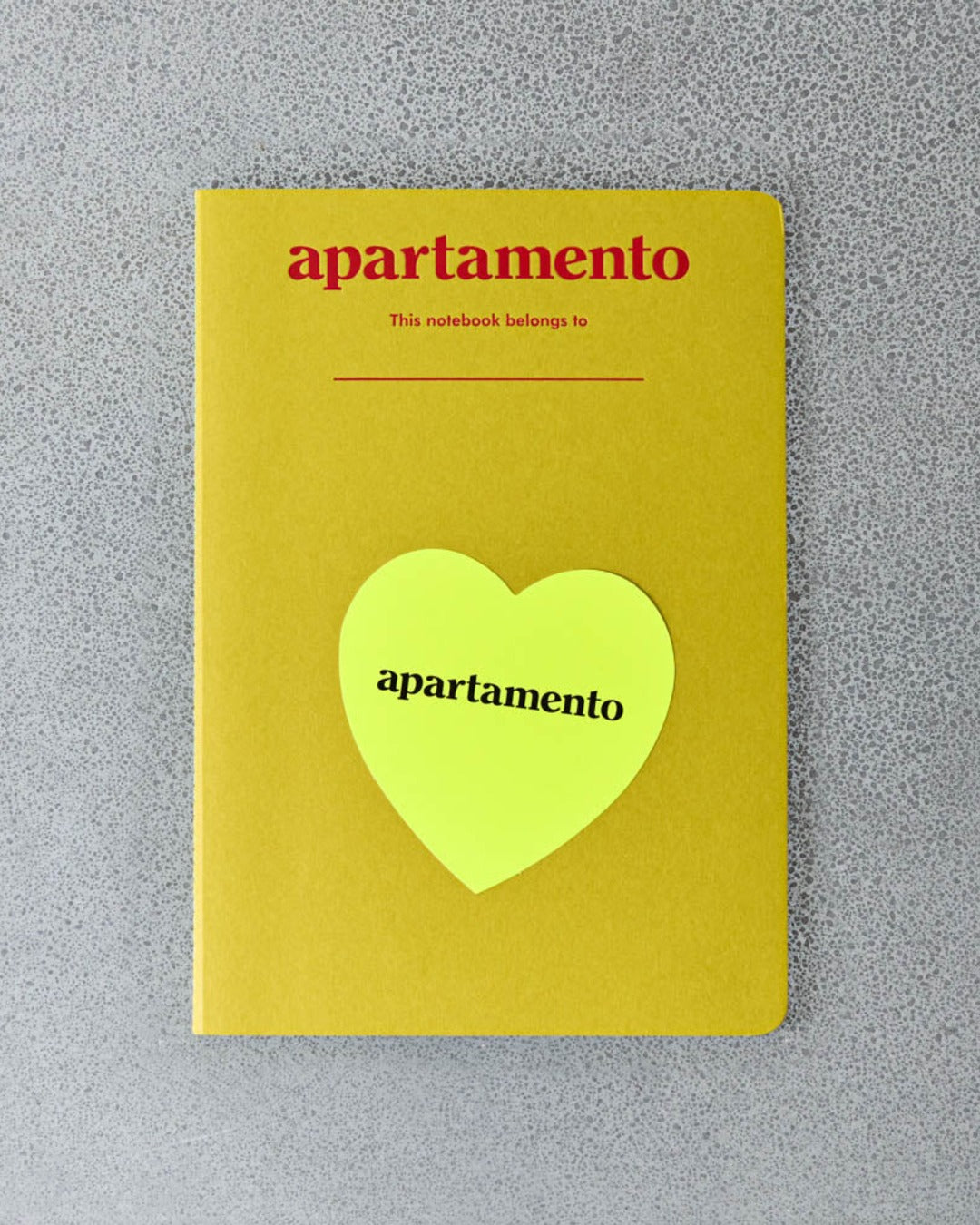 Apartamento - Prickly Pear Yellow Notebook