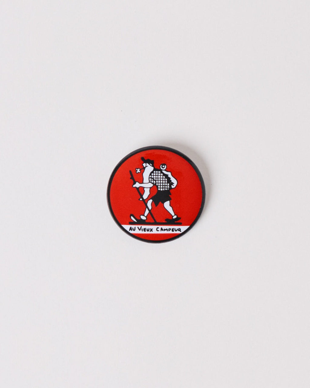 Au Vieux Campeur - Paid Leave - Old Badge