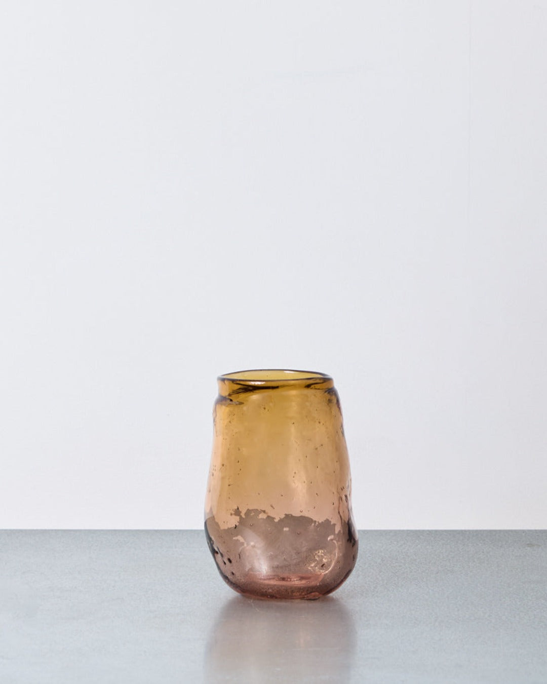 Bernard Heesen - Water Glass - Amber