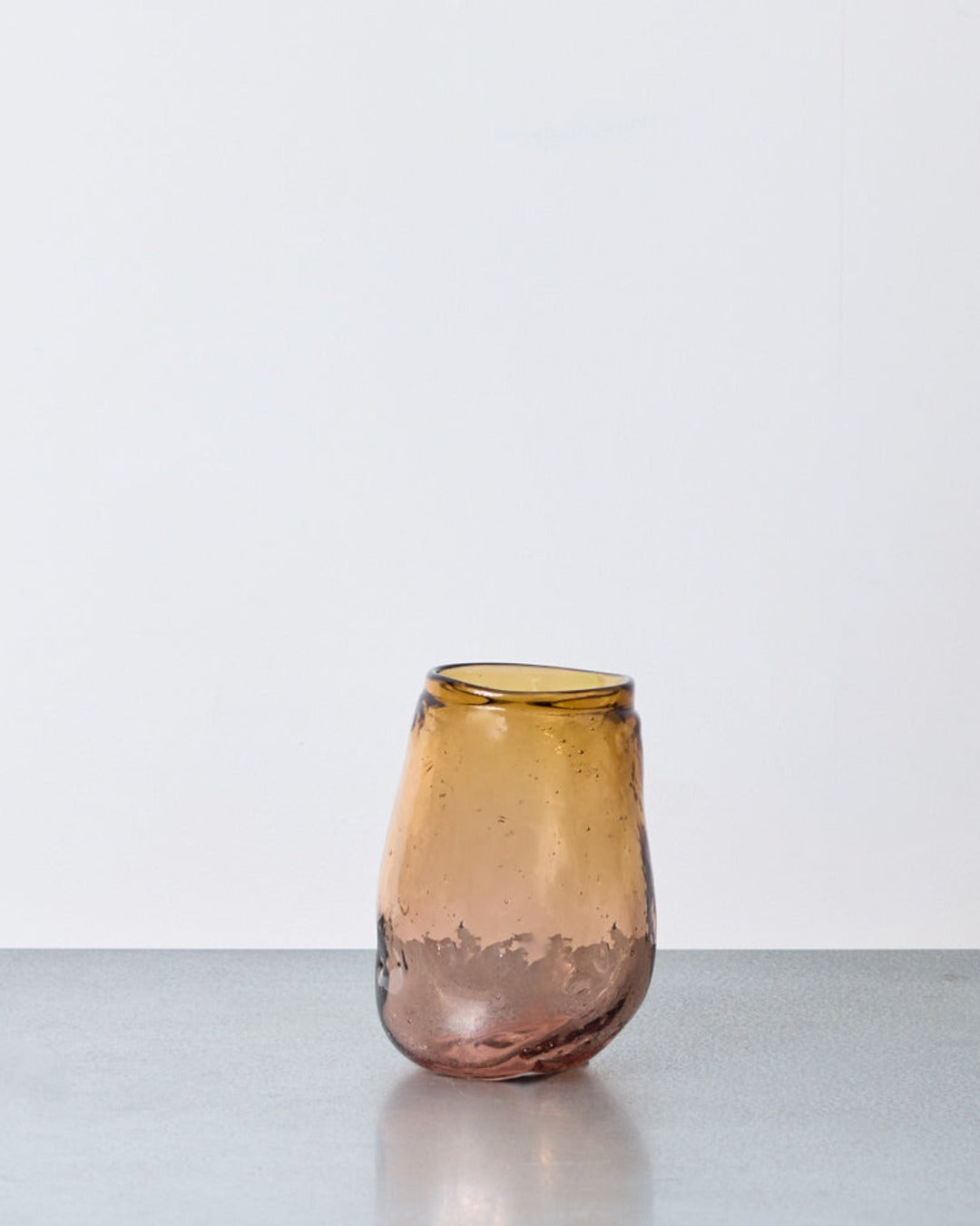 Bernard Heesen - Water Glass - Amber