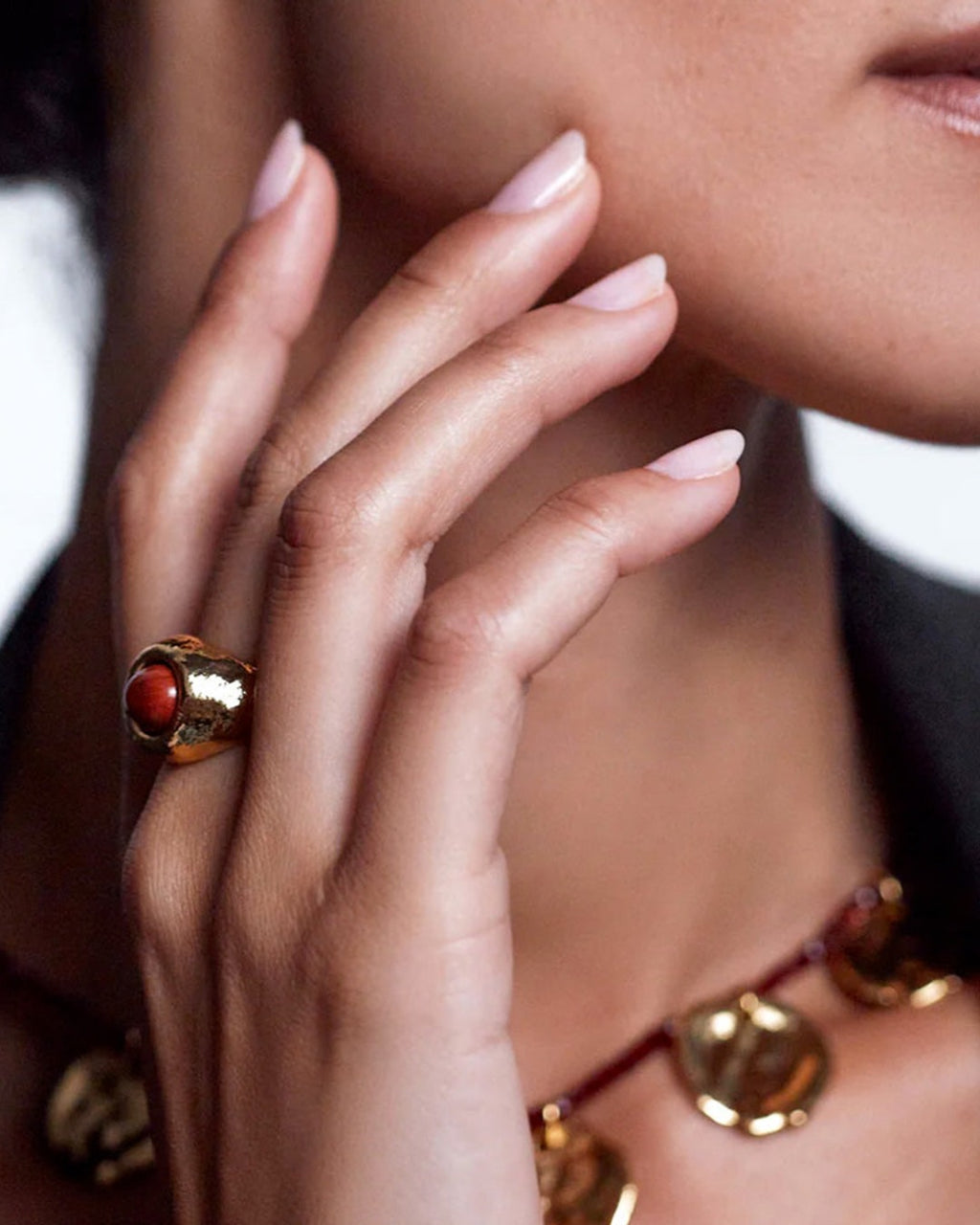 Anni Lu - Cherry On Top Ring - Gold